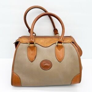 Vintage Dooney & Bourke Gladstone Satchel Bag